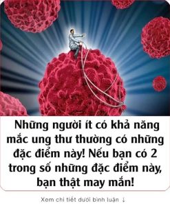 Những người ít có khả năng mắc ung thư thường có những đặc điểm này! Nếu bạn có 2 trong số những đặc điểm này, bạn thật may mắn!